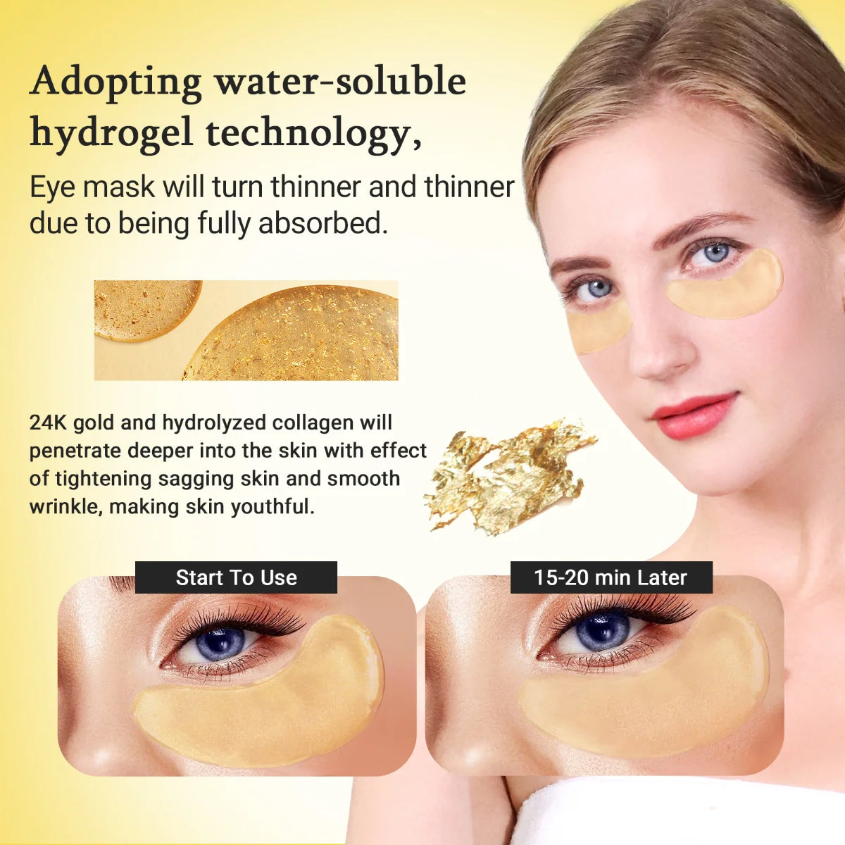 NK GOLD HYDROGEL PATCHES™